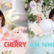 Tan chảy với 1001 biểu cảm siêu đáng yêu của ‘thiên thần nhí’ Cherry An Nhiên