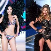 Thí sinh Hoa hậu VN diễn bikini giống mẫu Victoria’s Secret