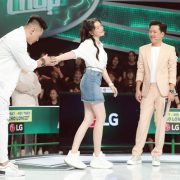 Lý Nhã Kỳ ngại ngùng khi được Trường Giang khen xinh đẹp như tiểu thư