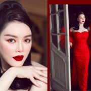 Lý Nhã Kỳ kiêu sa trong thiết kế của Vũ Ngọc & Son