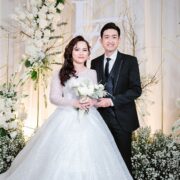 Tiếp viên hàng không Jessi Trinh giảm 20kg để làm cô dâu xinh đẹp trong ngày cưới