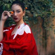 Người đẹp Ái Nhi tung bộ hình thời trang, được ví như Chương Tử Di