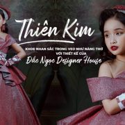 Thiên Kim khoe nhan sắc trong veo như nàng thơ với thiết kế của Đắc Ngọc Designer House