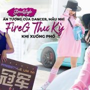 Streetstyle ấn tượng của dancer, mẫu nhí FireG Thư Kỳ khi xuống phố