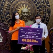Tổ chức Hoa hậu Hoàn vũ Việt Nam chung tay phòng chống dịch Covid-19 tại Long An