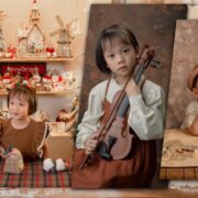 Hai chị em mẫu nhí Mia Tuệ Minh – Tùng Sơn “chào sân” bằng bộ ảnh siêu đáng yêu