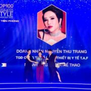 Nguyễn Thu Trang vinh dự lọt Top 10 Doanh nhân Tiên phong ngành Thể thao & Y tế Sức khỏe