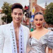 Kim Duyên mừng Đạt Kyo có thành tích đầu tiên tại Nam vương Siêu quốc gia
