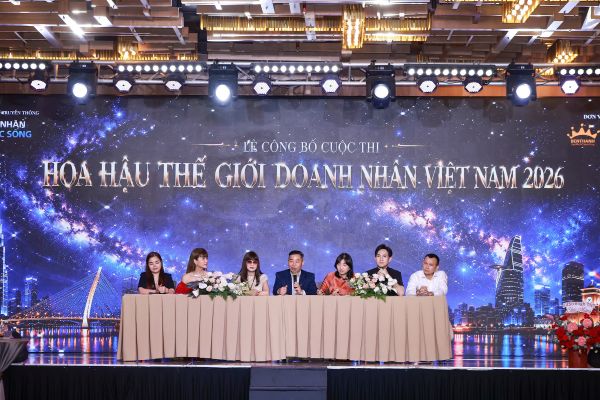 Hoa Hậu Thế giới Doanh nhân Việt Nam 2026 với thông điệp "Đẹp từ trong suy nghĩ"