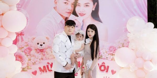 Ca nhạc sĩ Kannan Nguyễn tổ chức tiệc mừng con gái út tròn 1 tuổi