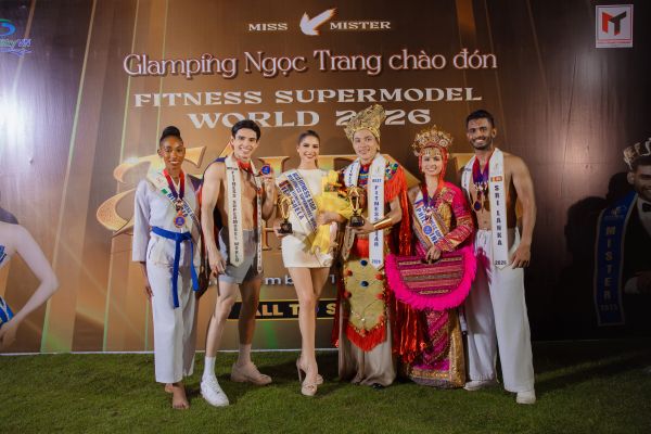 Miss & Mister Fitness Supermodel World 2026 thi tài năng đầy kịch tính