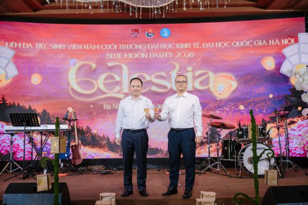 Blue Moon Party 2026: Khoảnh khắc tri ân và trưởng thành của sinh viên UEB